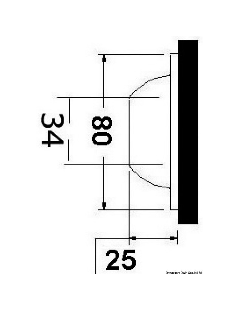 Luce Subacquea Power LED 12/24V Inox - immagine 3