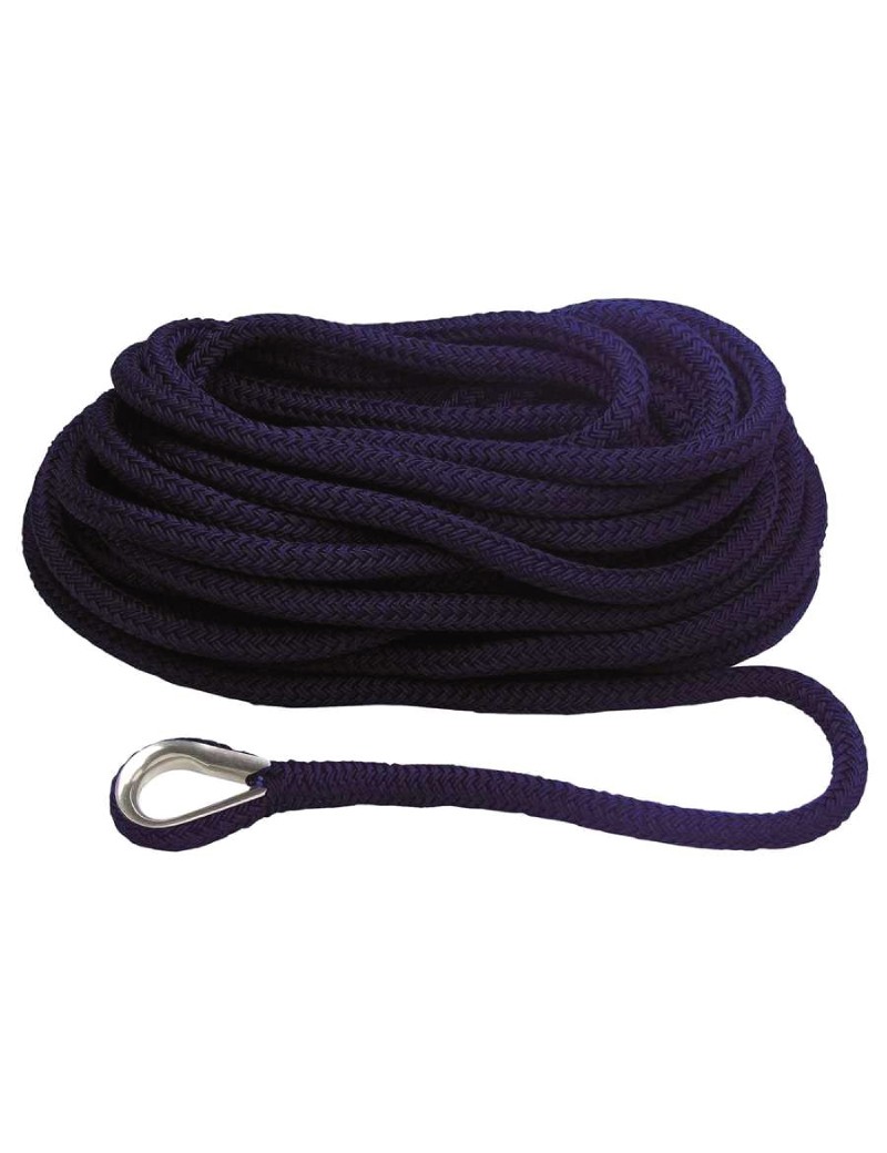 Cime Ormeggio Impiombate Alta Tenacità BLU NAVY - immagine 2