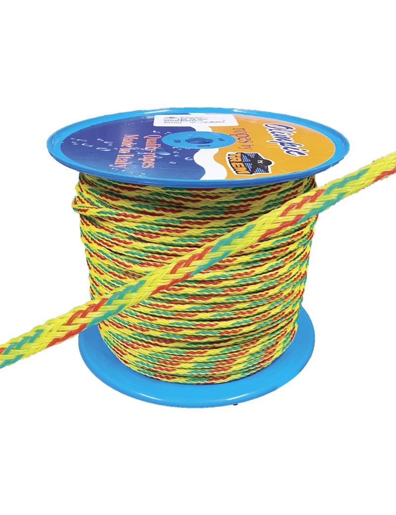 Cima Galleggiante Giallo Rosso Verde 8mm 200m - immagine 2
