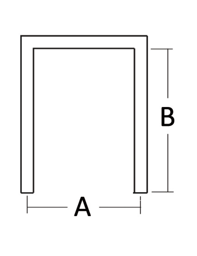 Staffa ad U per Tubi 30/70mm - immagine 3